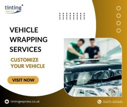 Revamp Your Ride with Expert Vehicle Wrapping from Tinting E