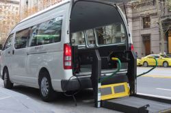 Wheelchair Accessible Airport Taxi To Assist Handicapped