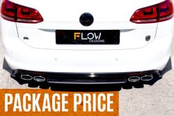 Buy flow Design Full Lip Splitter Set from VW Central.