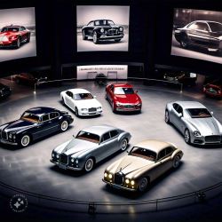 Classic Bentley, Rolls Royce, Jaguar, Mercedes-Benz, and Por