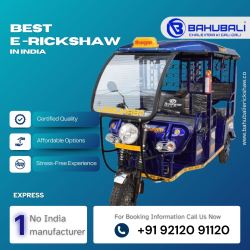  Best E-Rickshaw in India 2025 -2026