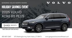 Drive the 2025 Volvo XC90 B5 Plus for Just $449/Month!