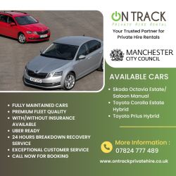 Private Taxi Rental Wolverhampton - Manchester Taxi Hire