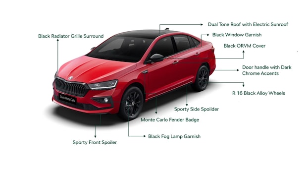 Skoda Slavia Monte Carlo