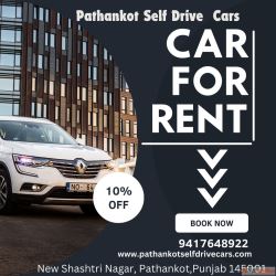 Self Drive Car Rental in Pathankot Punjab